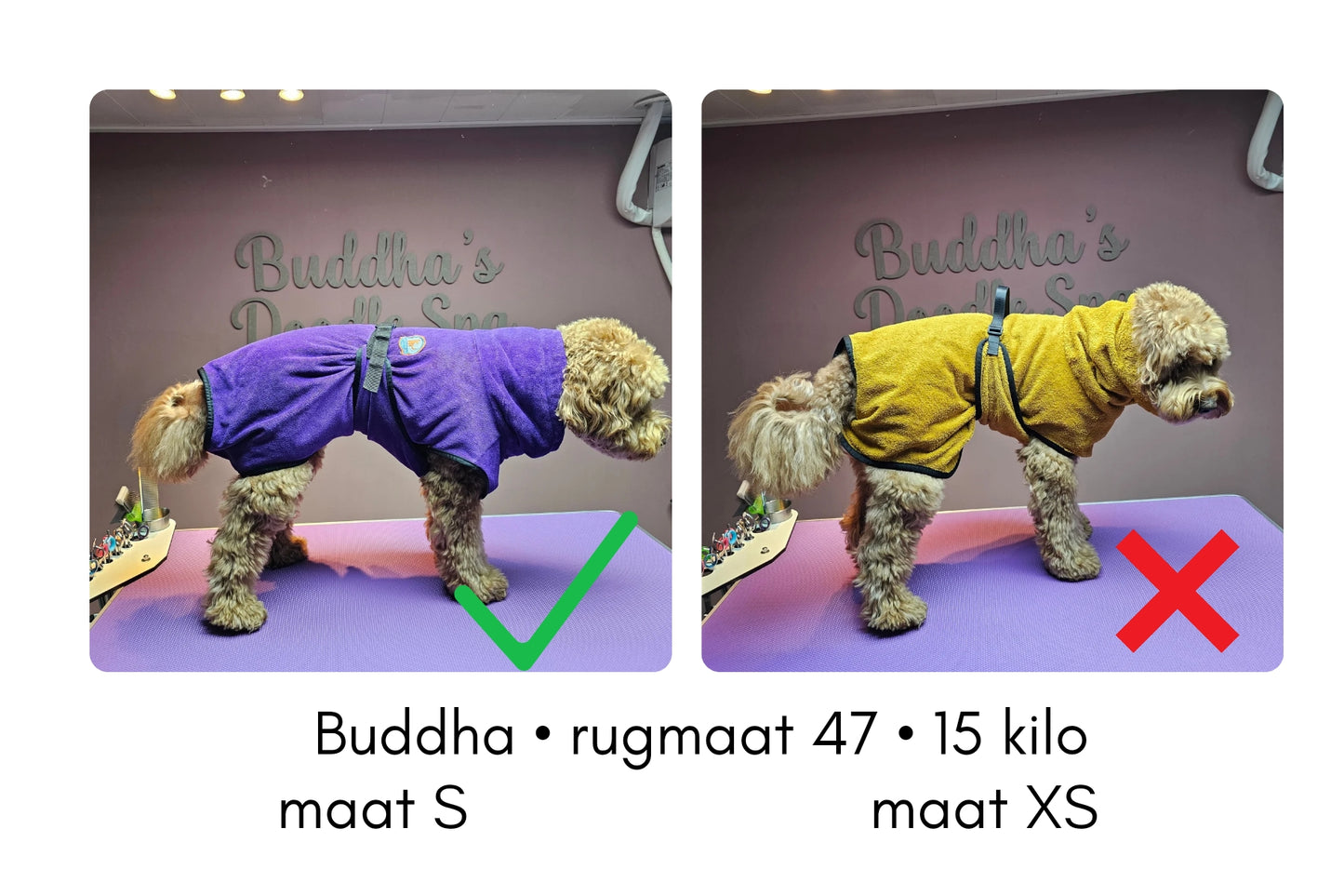 Super fur Badjassen microvezel