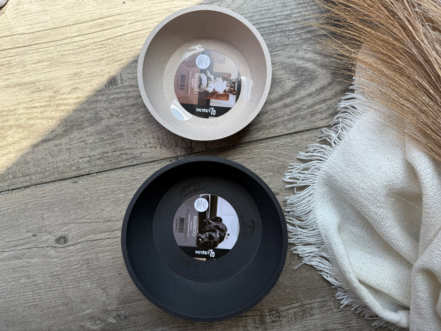 BAMBOE Voer- en waterbak voor Honden