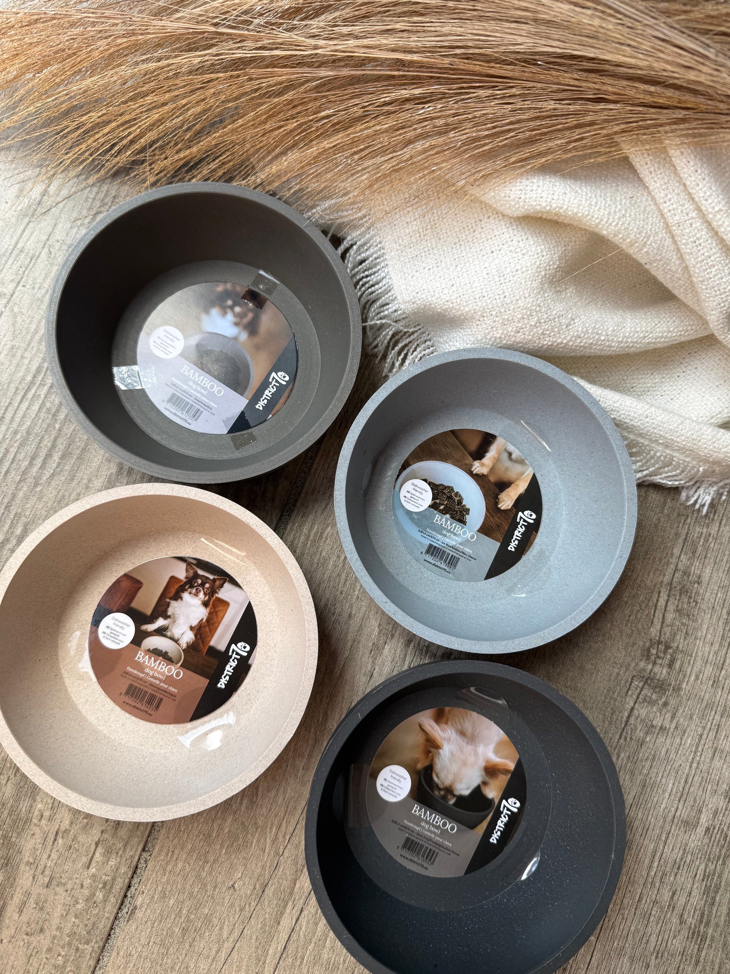 BAMBOE Voer- en waterbak voor Honden