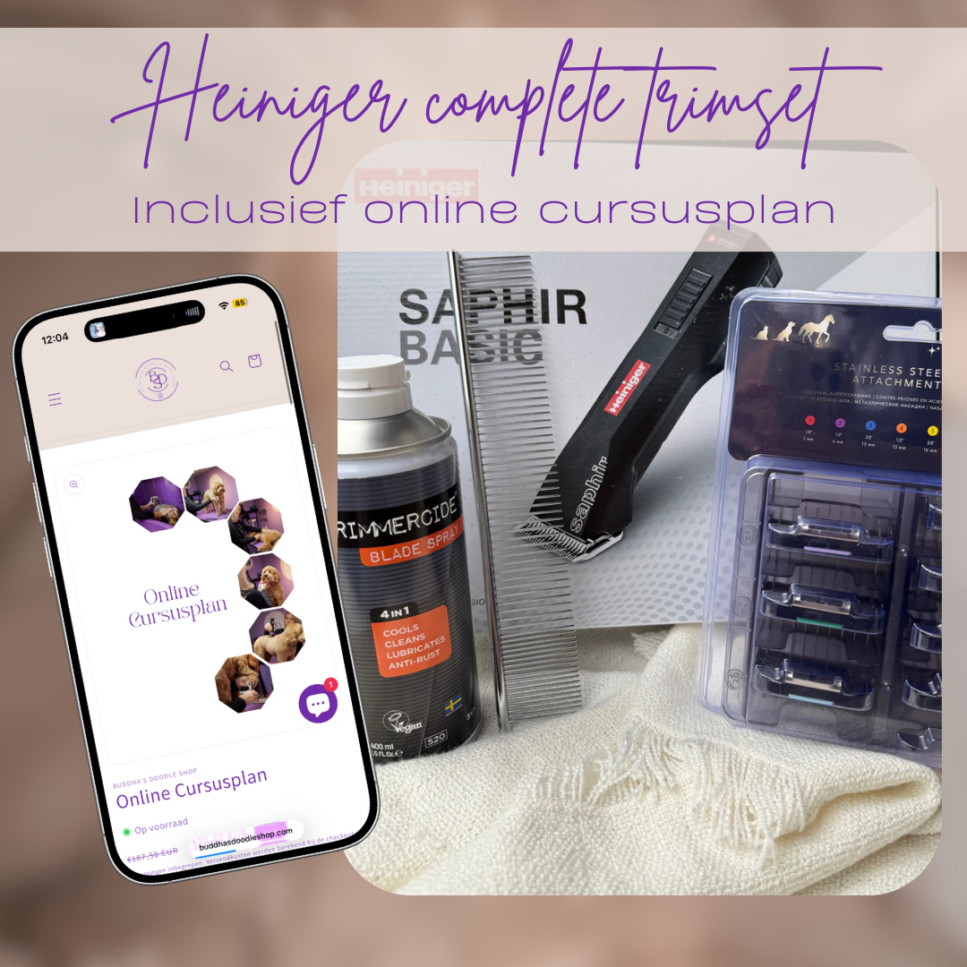 Zwarte Heiniger totaalpakket inclusief online cursusplan