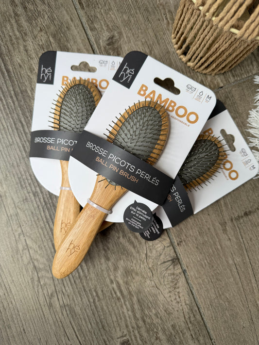 Hery Puppy Borstel Bamboe