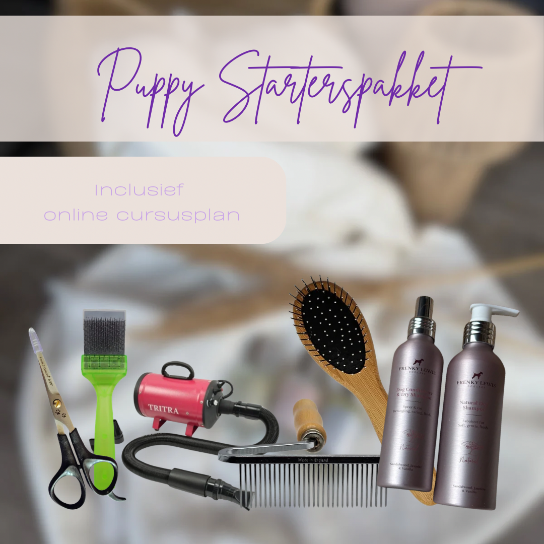 Puppy starterspakket inclusief het online cursusplan