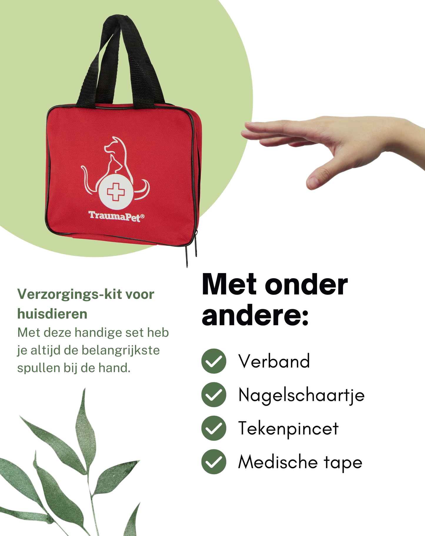 EHBO-Kit voor dieren - 19-delige Dierverzorgingskit