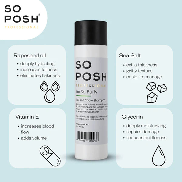 So Posh I'm So Puffy Shampoo 250 ml