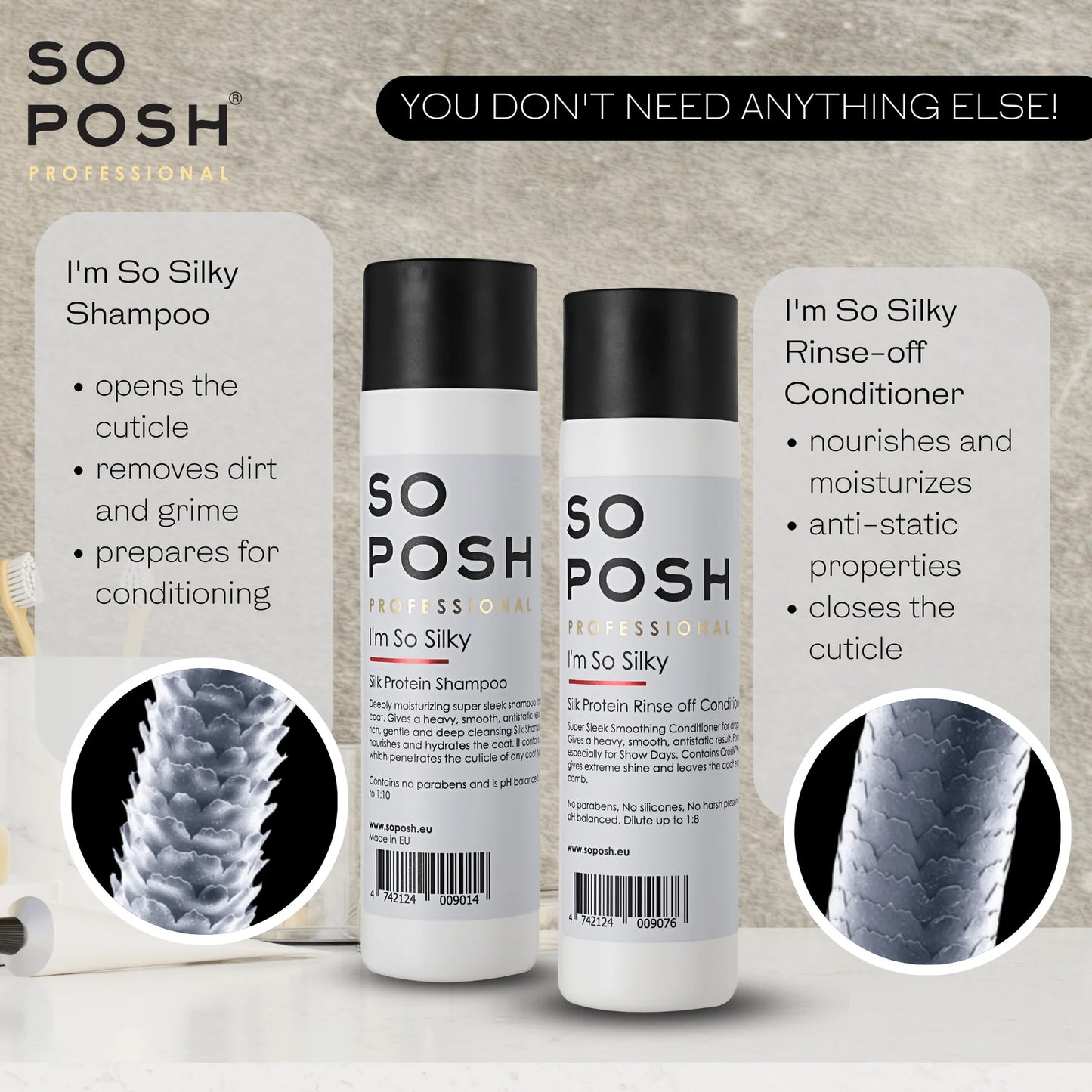 So Posh I'm So Silky Rinse-off conditioner 250 ml