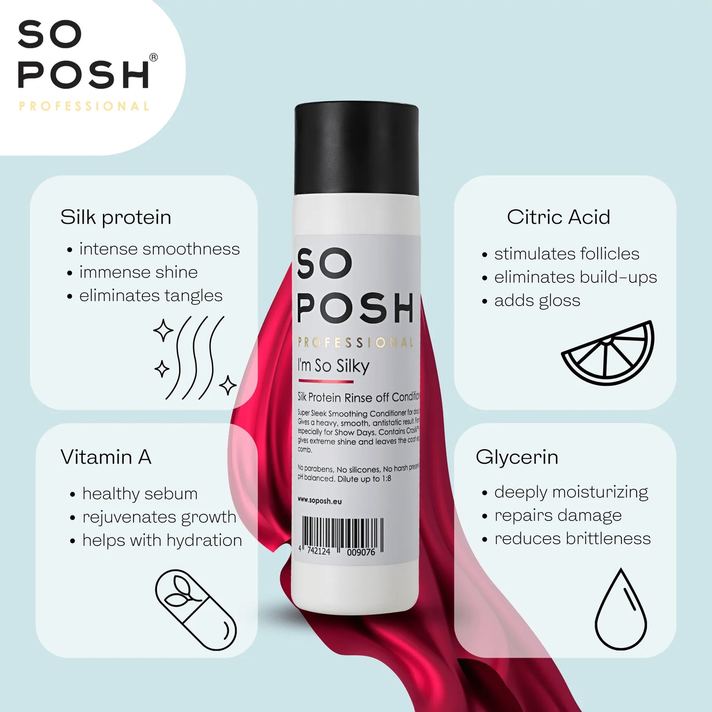 So Posh I'm So Silky Rinse-off conditioner 250 ml