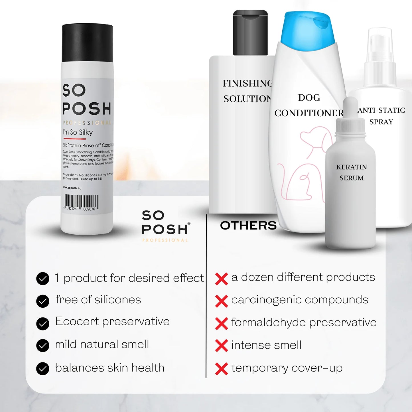 So Posh I'm So Silky Rinse-off conditioner 250 ml