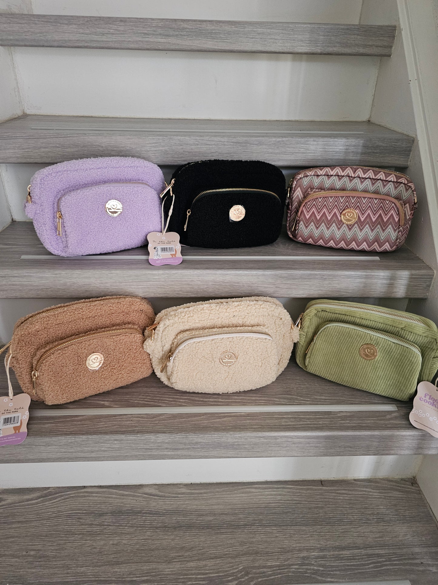 Dog mom bag Teddy Beige