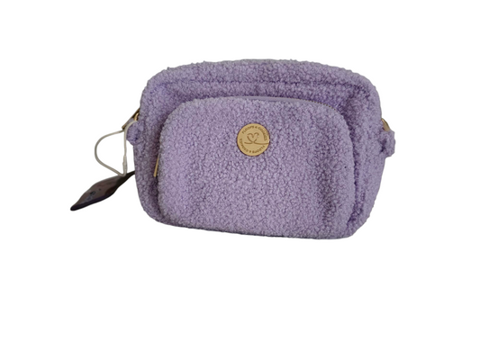Dog mom bag Teddy Lilac