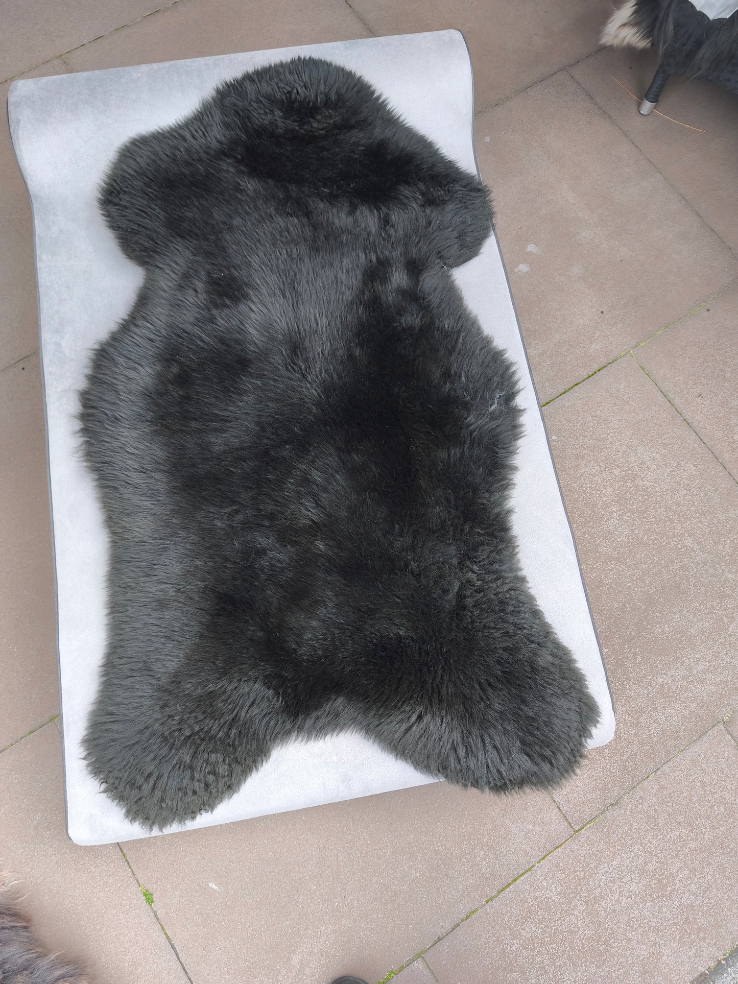 Schapenvacht Zwart 125*70