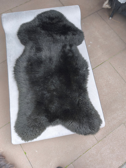 Schapenvacht Zwart 125*70