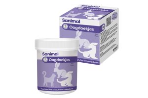 Sanimal oogdoekjes hond en kat
