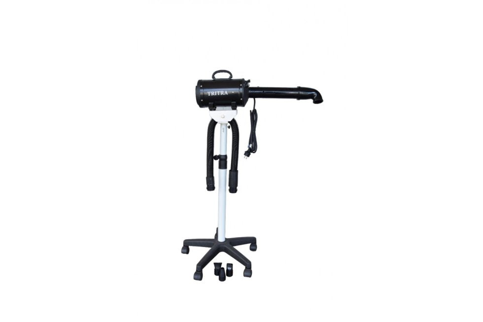 Tritra Wassergebläse auf Stativ und Auslauf