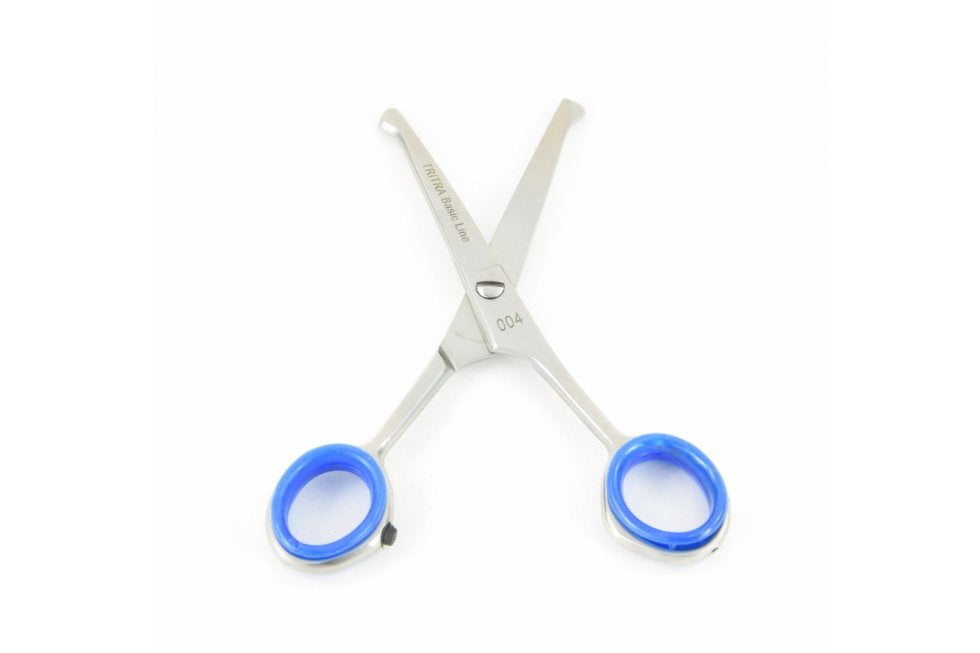 TRITRA BASIC 004  Satin gebogen 4,5 inch met stompe punt