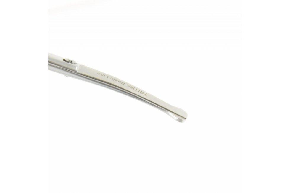 TRITRA BASIC 004  Satin gebogen 4,5 inch met stompe punt