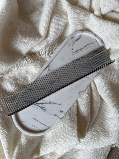 Metalen grote poedelkam