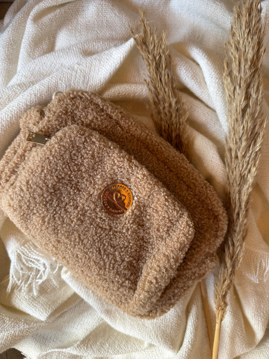 Dog mom bag Teddy Brown