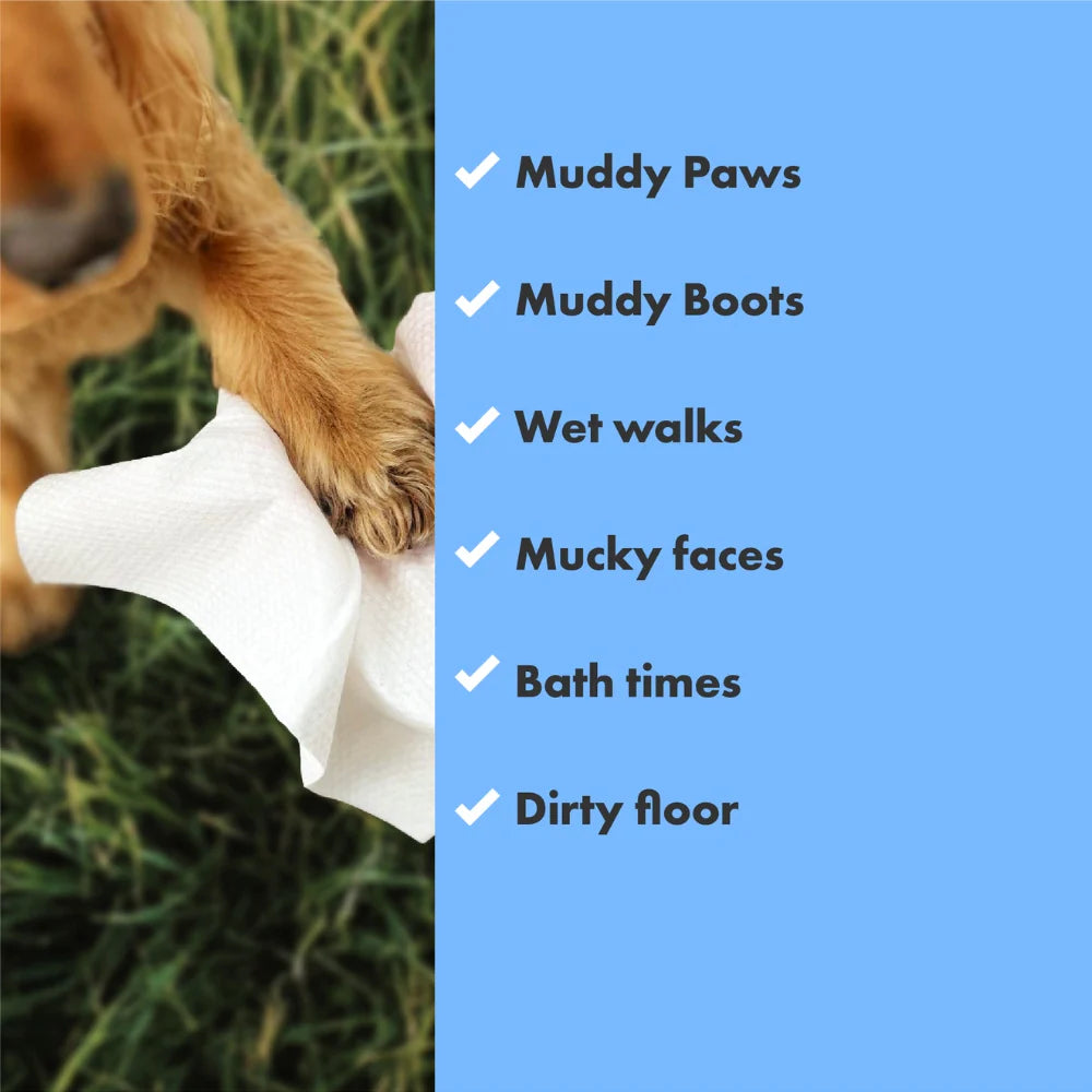 Öko-Mini-Hundehandtücher