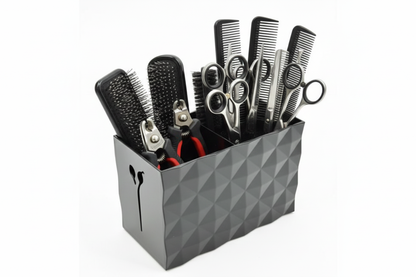 Scissor stand black double 