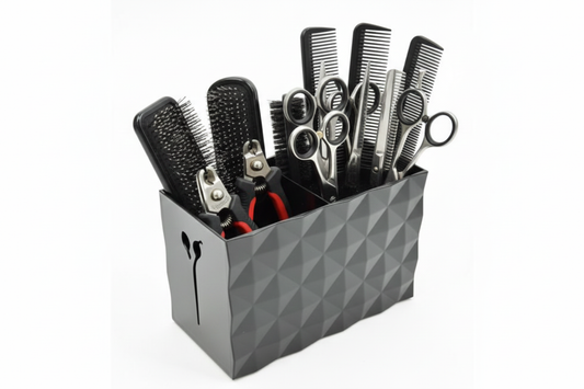 Scharenstandaard zwart dubbel