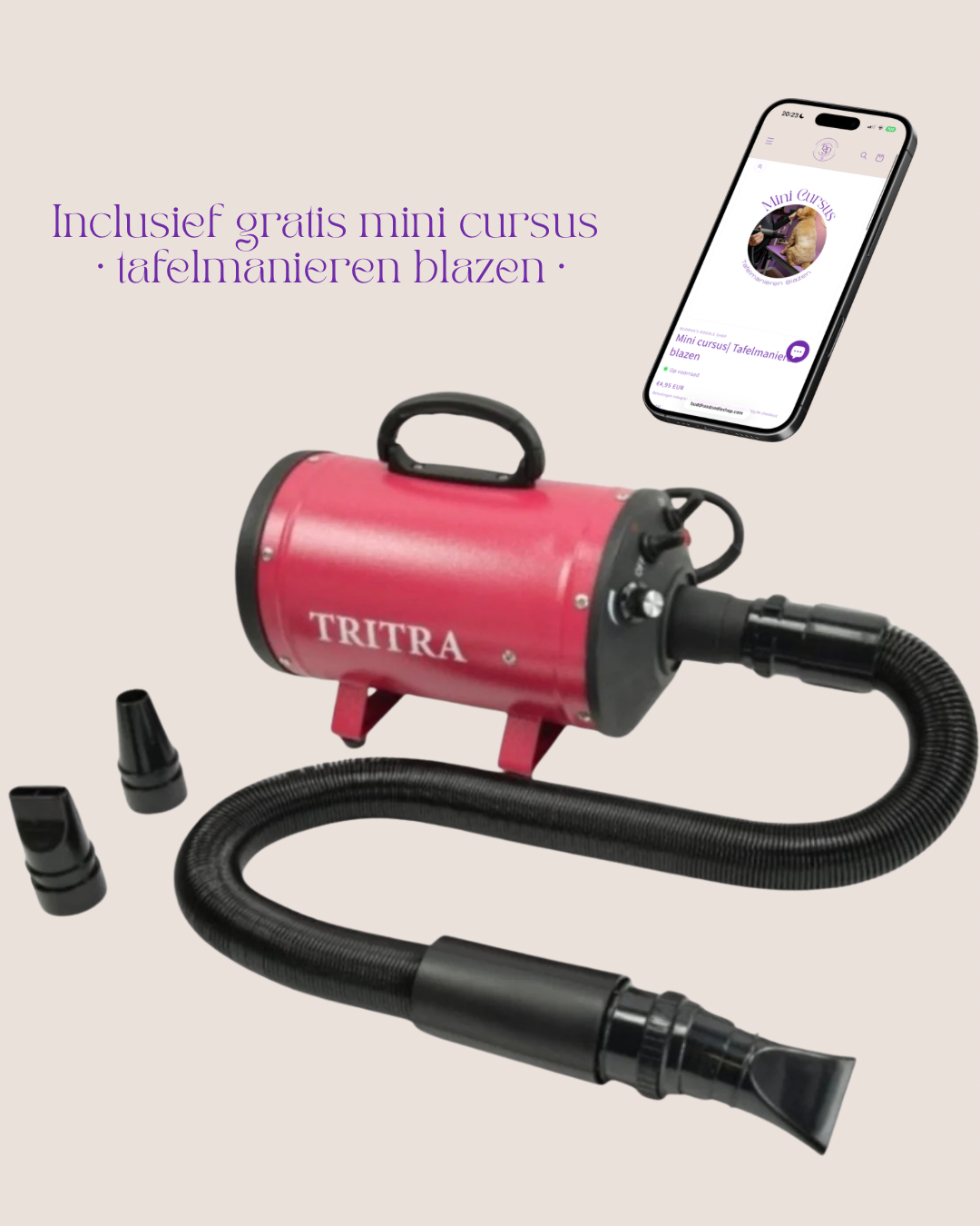 Leiser Wasserbläser für Kritzeleien – Tritra PR inkl. kostenlosem Minikurs