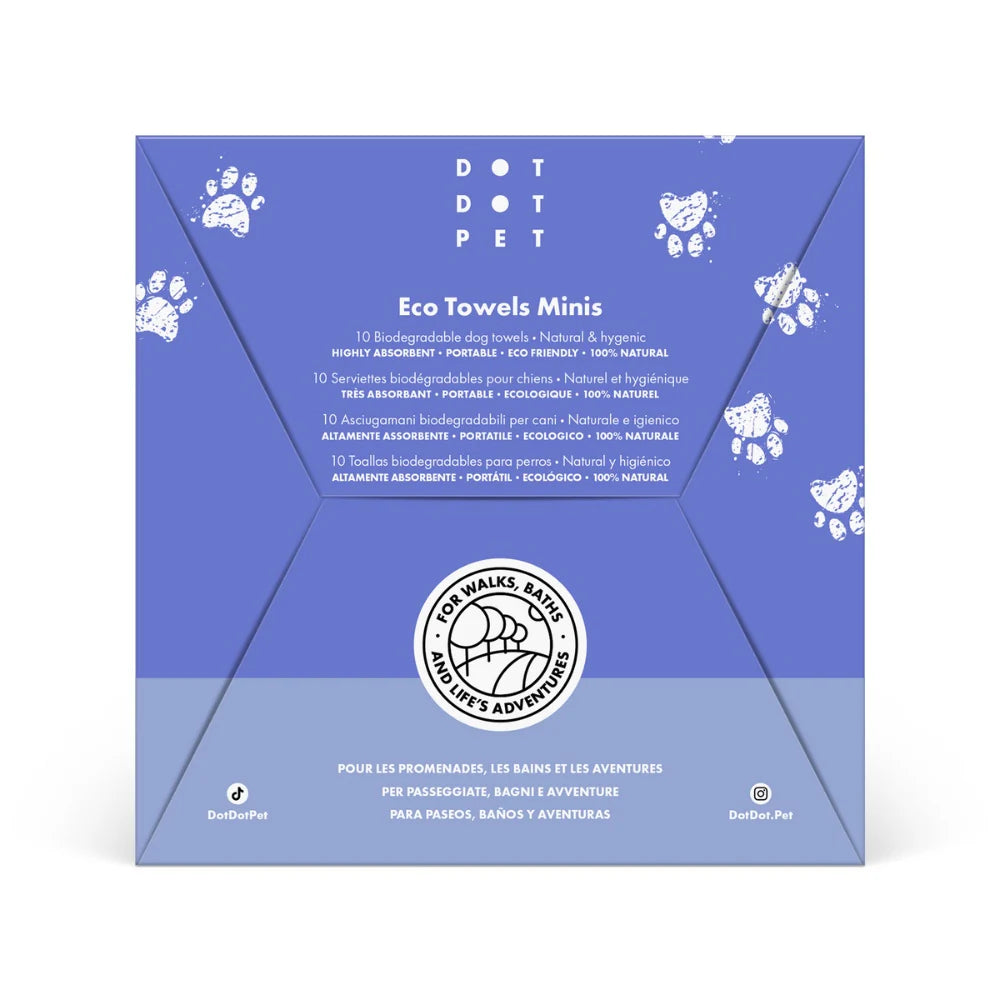 Öko-Mini-Hundehandtücher
