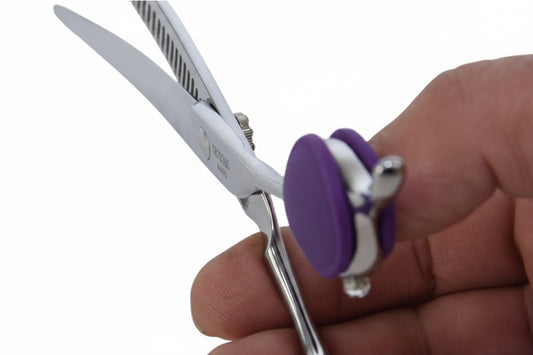 Gesloten duimring paars