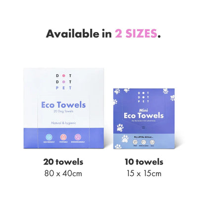Öko-Hundehandtücher 