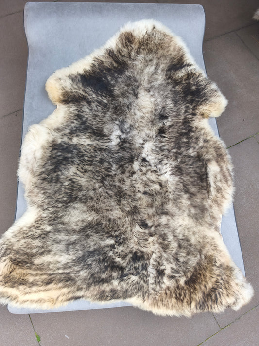 Schapenvacht Mouflon zwart 111*130 (C2)
