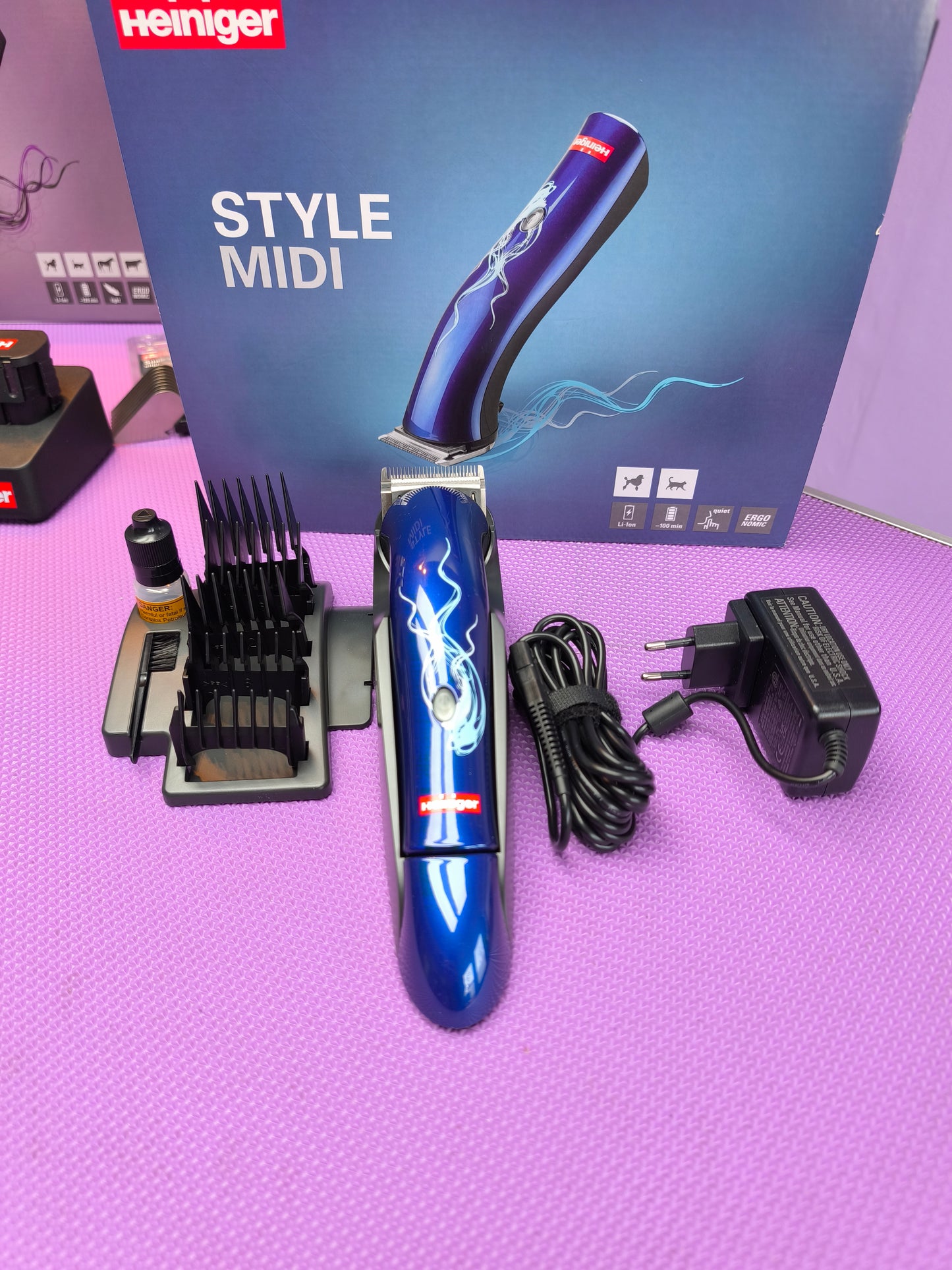 Heiniger StyleMidi Trimmer met verstelbare kop