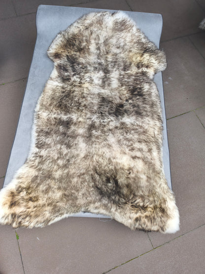 Schapenvacht Mouflon zwart 111*130 (C2)