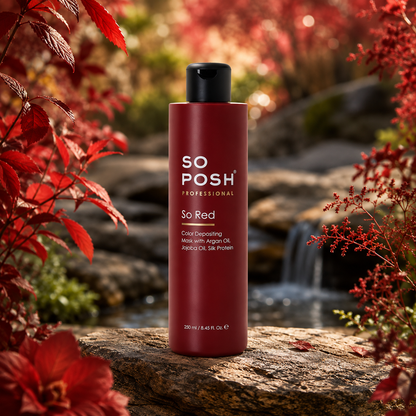 So Posh Red Color Mask