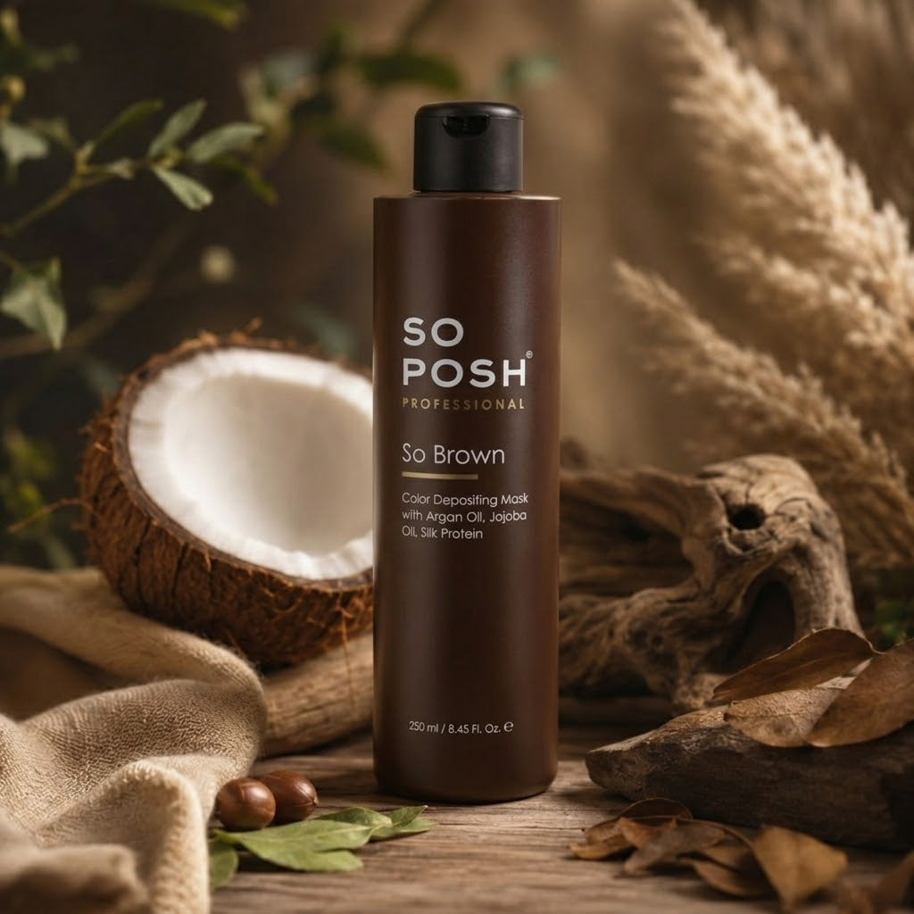 So Posh|  Brown Color Mask
