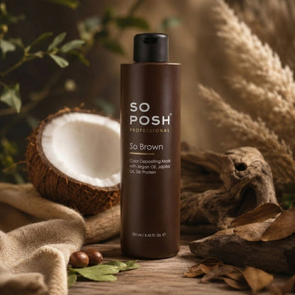So Posh|  Brown Color Mask