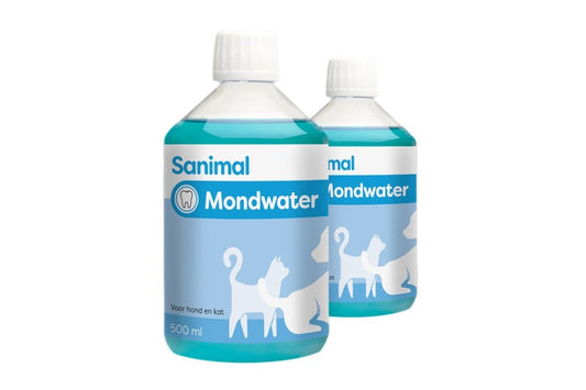 Sanimal mondwater hond en kat 500ml