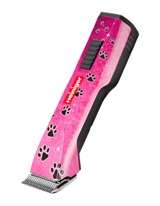 Heiniger Saphir style pink tondeuse incl. 2 accu's  #10 scheerkop