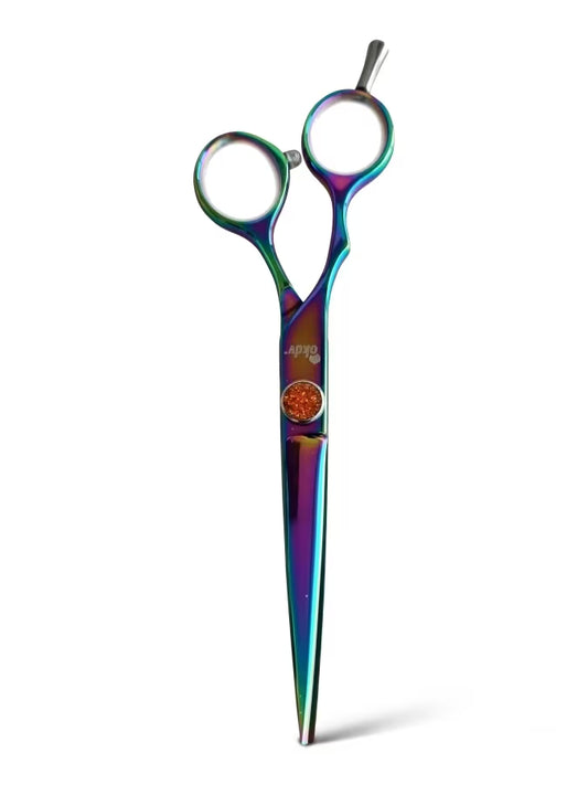 Linkshandige titanium serie  rechte schaar 6 inch