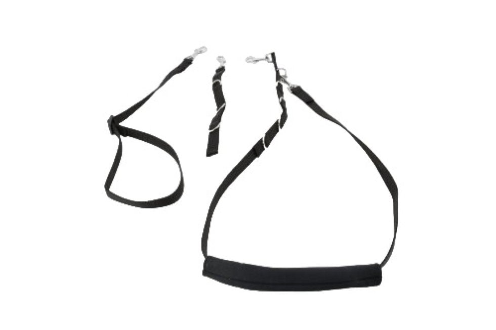 Trimlusset hals+verstelstuk+buikband