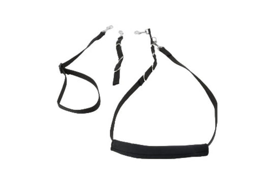 Trimlusset hals+verstelstuk+buikband