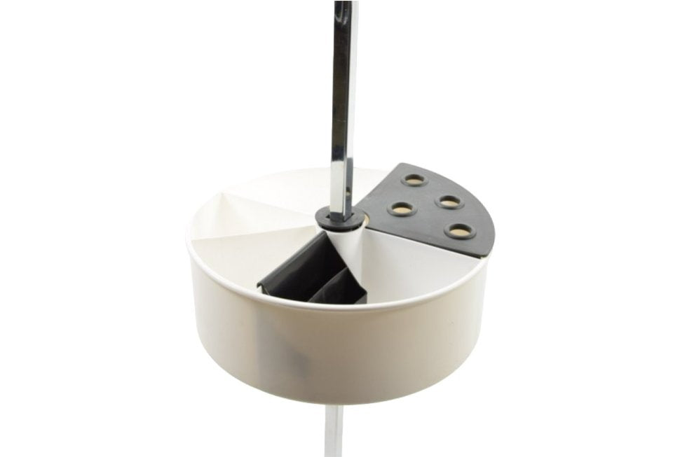 Grooming table tool rack round 