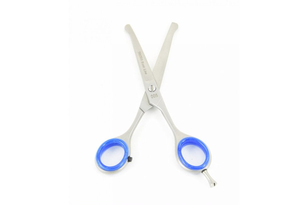 TRITRA BASIC 004 Satin gebogen 4,5 Zoll mit stumpfer Spitze